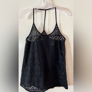 PINK  Victoria’s Secret Lace Tank Swimsuit coverup Size S